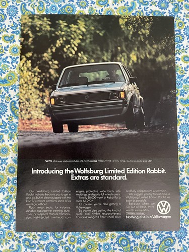 Vintage 1983 volkswagen rabbit - 1983,